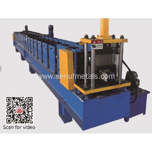 Gutter roll forming machine